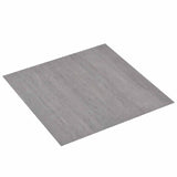 Tavole per Pavimenti 5,11 m 55 pcs PVC Grigio scuro melange