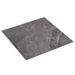 Listoni per Pavimenti Autoadesivi in PVC 5,11m Nero con Motivo