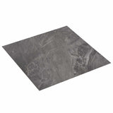 Tavole per Pavimenti 5,11 m 55 pcs PVC Nero e Bianco
