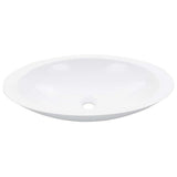 Lavandino 59,3x35,1x10,7 cm Blocco in Marmo/Minerale Bianco