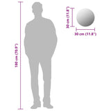 Specchio Senza Cornice Rotondo 30 cm in Vetro