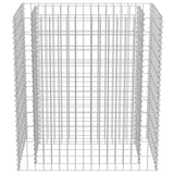 Gabbione Letto Rialzato in Acciaio Zincato 90x50x100 cm