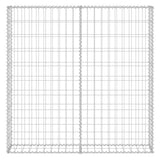 Gabbione in Acciaio Zincato Coperto 80x20x100 cm