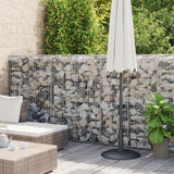 Gabbione in Acciaio Zincato Coperto 900 x 50 x 150 cm
