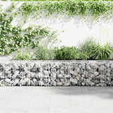 Gabbione con Copertura in Acciaio Zincato 300x50x50 cm