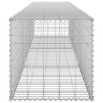 Gabbione con Copertura in Acciaio Zincato 300x50x50 cm