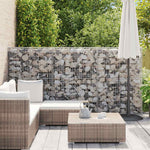 Gabbione con Copertura in Acciaio Zincato 300x50x150 cm