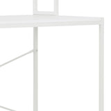 Scrivania per Computer Bianca 120x60x138 cm