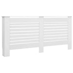 Copertura per Radiatore Bianca 172x19x81,5 cm in MDF