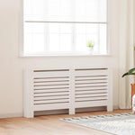 Copertura per Radiatore Bianca 172x19x81,5 cm in MDF