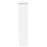 Copertura per Radiatore Bianca 112x19x81,5 cm in MDF