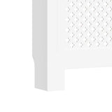 Copertura per Radiatore Bianca 152x19x81,5 cm in MDF