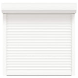Persiana a rullo Bianco 100 x 100 cm Alluminio e poliuretano