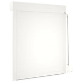 Tapparella Avvolgibile in Alluminio 100x120 cm Bianca