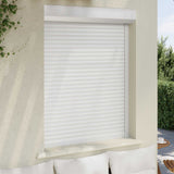 Persiana a rullo Bianco 100 x 130 cm Alluminio e poliuretano