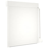 Persiana a rullo Bianco 100 x 130 cm Alluminio e poliuretano