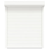 Persiana a rullo Bianco 100 x 130 cm Alluminio e poliuretano