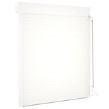 Persiana a rullo Bianco 110 x 130 cm Alluminio e poliuretano