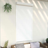 Persiana a rullo Bianco 110 x 220 cm Alluminio e poliuretano