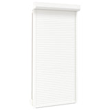 Persiana a rullo Bianco 110 x 220 cm Alluminio e poliuretano
