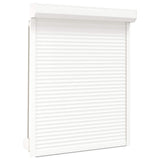 Persiana a rullo Bianco 120 x 150 cm Alluminio e poliuretano