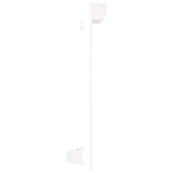 Persiana a rullo Bianco 130 x 140 cm Alluminio e poliuretano