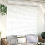 Persiana a rullo Bianco 160 x 150 cm Alluminio e poliuretano