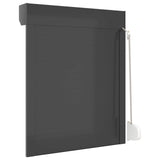 Persiana a rullo Antracite 70 x 100 cm Alluminio e poliuretano