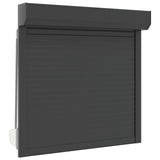 Persiana a rullo Antracite 100 x 100 cm Alluminio e poliuretano