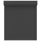 Persiana a rullo Antracite 100 x 120 cm Alluminio e poliuretano