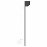 Persiana a rullo Antracite 100 x 130 cm Alluminio e poliuretano