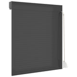 Persiana a rullo Antracite 110 x 130 cm Alluminio e poliuretano