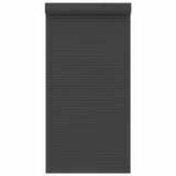 Persiana a rullo Antracite 110 x 220 cm Alluminio e poliuretano