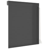 Persiana a rullo Antracite 120 x 150 cm Alluminio e poliuretano