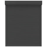 Persiana a rullo Antracite 120 x 150 cm Alluminio e poliuretano