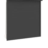Persiana a rullo Antracite 130 x 140 cm Alluminio e poliuretano