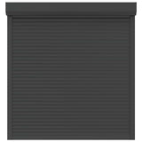 Persiana a rullo Antracite 140 x 150 cm Alluminio e poliuretano