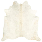 Tappeto in Vera Pelle Bovina 150x170 cm Beige