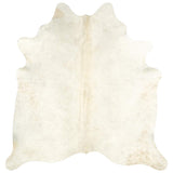 Tappeto in Vera Pelle Bovina 150x170 cm Beige