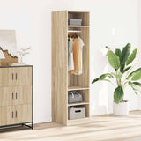 Armadio Rovere Sonoma 50x50x200 cm in Legno truciolato