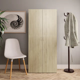 Scarpiera Rovere Sonoma 80x35,5x180 cm in Legno truciolato