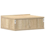 Comodini Pensili 2pz Rovere Sonoma 40x30x15cm Legno truciolato