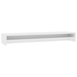 Supporto per Monitor Bianco 100x24x13 cm in Legno truciolato