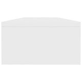 Supporto per Monitor Bianco 100x24x13 cm in Legno truciolato