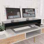 Supporto per Monitor Nero 100x24x13 cm in Legno truciolato
