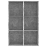 Libreria/Credenza Grigio Cemento 66x30x98 cm Legno truciolato