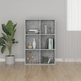 Libreria/Credenza Grigio Cemento 66x30x98 cm Legno truciolato