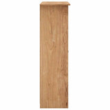 Armadio a 3 Ante 118x50x171,5cm Legno di Pino Panama Range
