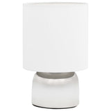 Lampade da Tavolo 2 pz Pulsanti Touch Bianche E14