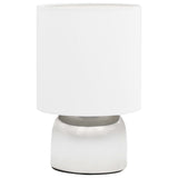 Lampade da Tavolo 2 pz Pulsanti Touch Bianche E14